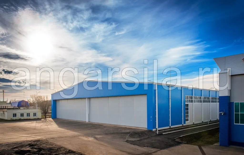 картинка-ссылка на статью: Расчет нагрузки на фундамент ангара в Пуровске