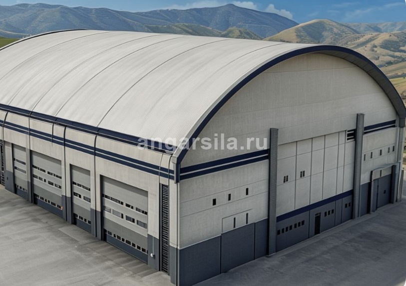 ангар из металлоконструкций под теплый склад