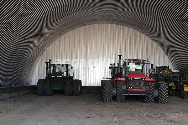 ангар-гараж для техники